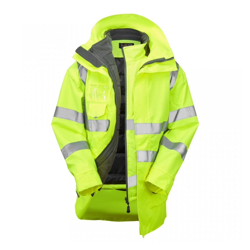 Leo Workwear CLOVELLY + TORRINGTON Leo 3-in-1 Anorak + Bodywarmer