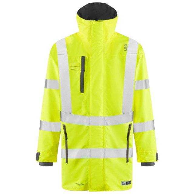 Leo Workwear EASTLEIGH Leo EcoViz 10K Performance Breathable Anorak