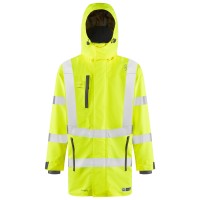 Leo Workwear EASTLEIGH Leo EcoViz 10K Performance Breathable Anorak