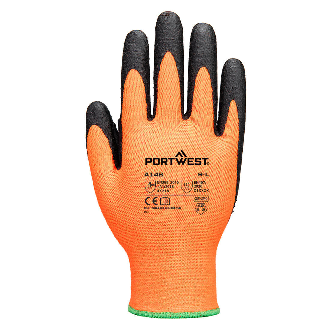 Portwest Grip 13 Nitrile High Dotted Glove