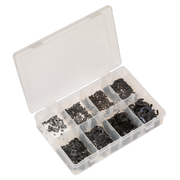 Sealey E-Clip Retainer Assortment 800pc Metric