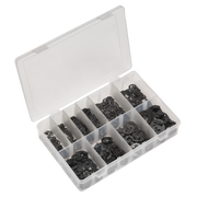 Sealey E-Clip Retainer Assortment 800pc Imperial
