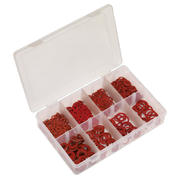 Sealey Fibre Washer Assortment 600pc - Metric