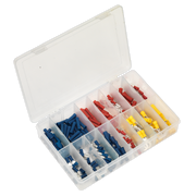 Sealey Crimp Terminal Assortment 200pc Blue, Red & Yellow