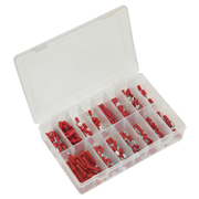 Sealey Crimp Terminal Assortment 260pc Red