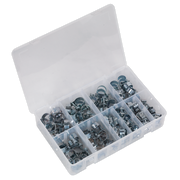Sealey Mini Hose Clip Assortment 100pc