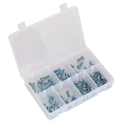 Sealey Socket Screw Assortment 108pc DIN 912 M5-M10 Button Head High Tensile 10.9 Metric