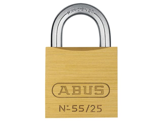 ABUS Mechanical 55/25mm Brass Padlock Keyed Alike 5251