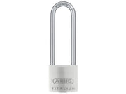 ABUS Mechanical 64TI/30mm TITALIUM Padlock 60mm Long Shackle Keyed Alike KA6311