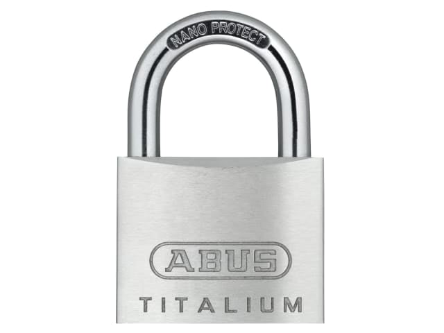 ABUS Mechanical 64TI/45mm TITALIUM Padlock Carded