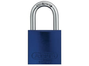 ABUS Mechanical 72/40mm Aluminium Padlock Blue Keyed Alike TT60121