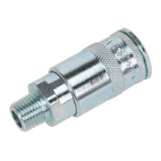 Sealey Coupling Body Male 1/4"BSPT Pack of 50 AC16BP