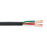 Sealey Automotive Cable Thin Wall 4 x 0.75mm² 24/0.20mm 30m Black