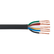 Sealey Automotive Cable Thin Wall 7 x 0.75mm² 24/0.20mm 30m Black