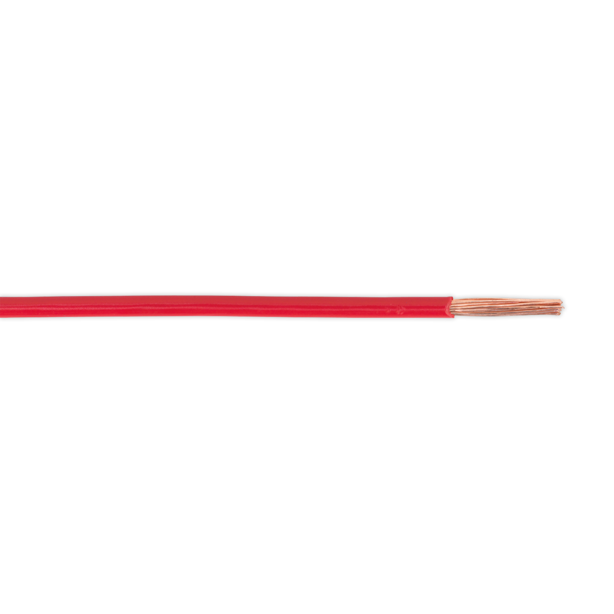 Sealey Automotive Cable Thin Wall Single 2mm² 28/0.30mm 50m Red