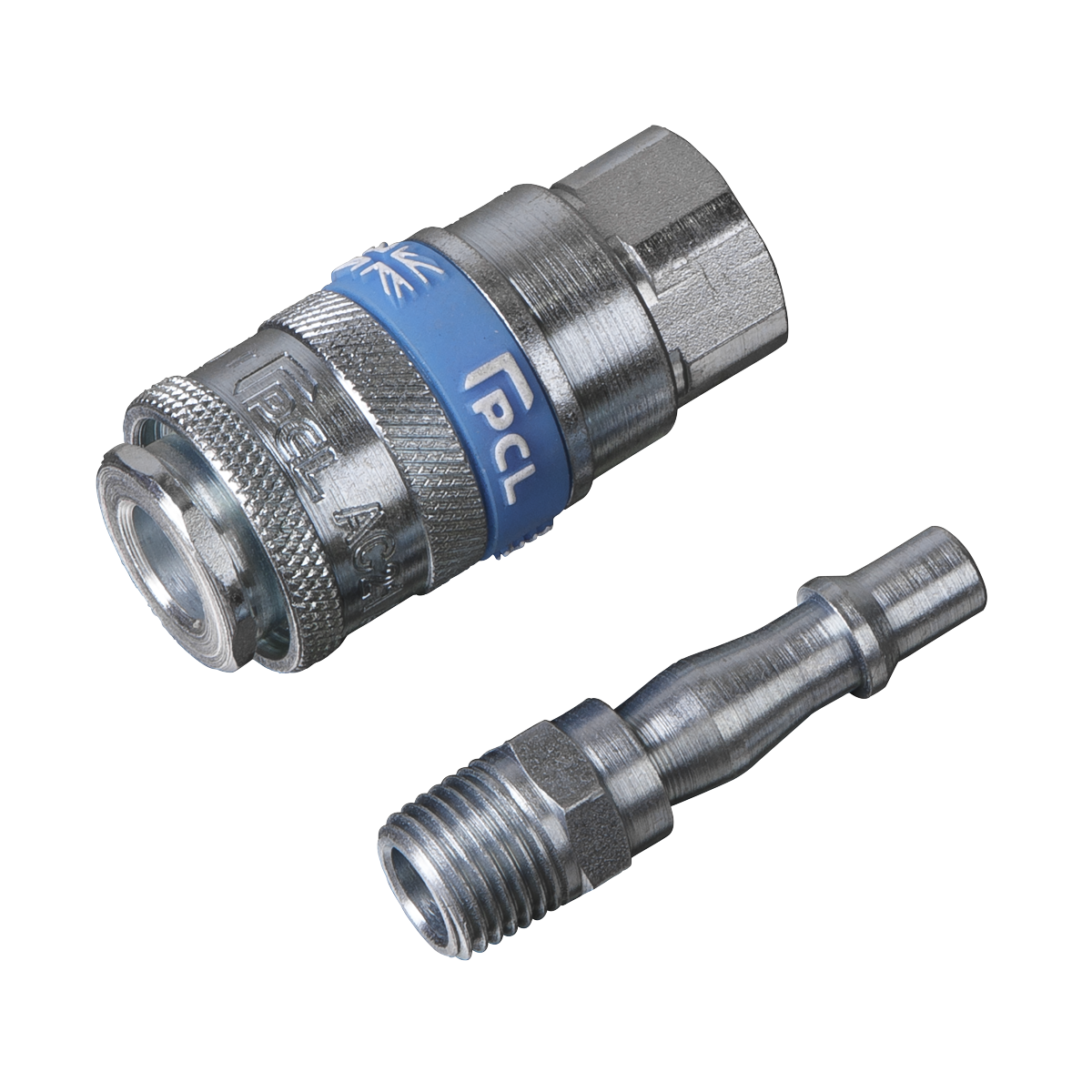 Sealey Air Tool Coupling Kit 2pc 1/4"BSP