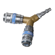 Sealey Twin Coupling Bodies Y-Adaptor AC87