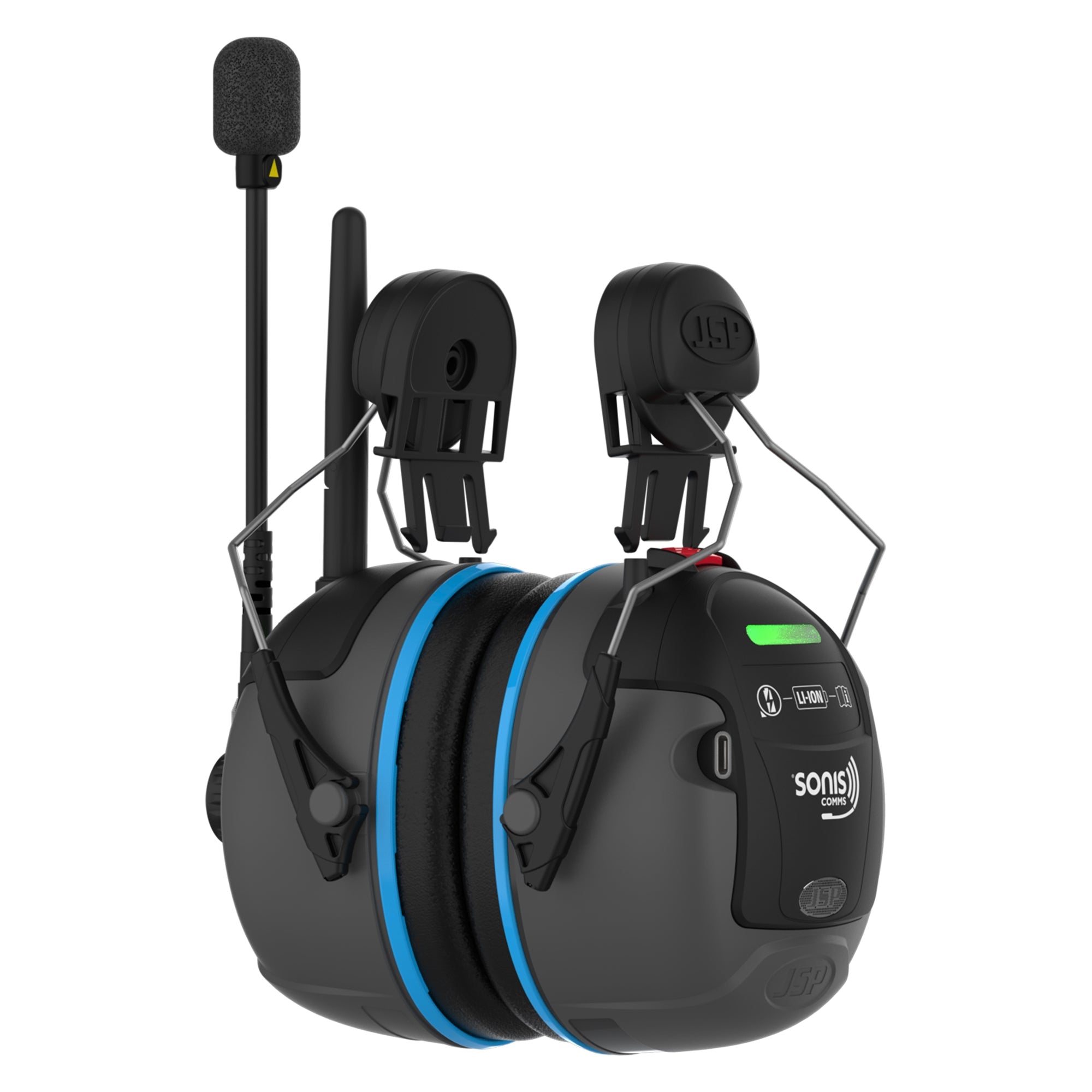 JSP Sonis Comms Helmet Mounted Communication Headset with Bluetooth Technology
