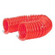 Sealey PU Coiled Air Hose 10m x Ø8mm with 1/4"BSP Unions