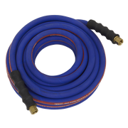 Sealey Air Hose 10m x Ø10mm with 1/4"BSP Unions Extra-Heavy-Duty