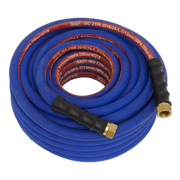 Sealey Air Hose 20m x Ø13mm with 1/2"BSP Unions Extra-Heavy-Duty