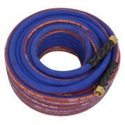 Sealey Air Hose 30m x Ø13mm with 1/2"BSP Unions Extra-Heavy-Duty