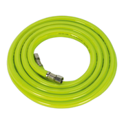 Sealey Air Hose High-Visibility 5m x Ø8mm with 1/4"BSP Unions