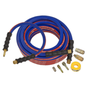 Sealey Air Hose Kit Extra-Heavy-Duty 15m x Ø10mm with Connectors