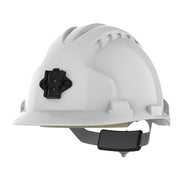JSP EVO8 Safety Helmet with Lamp Bracket Railway