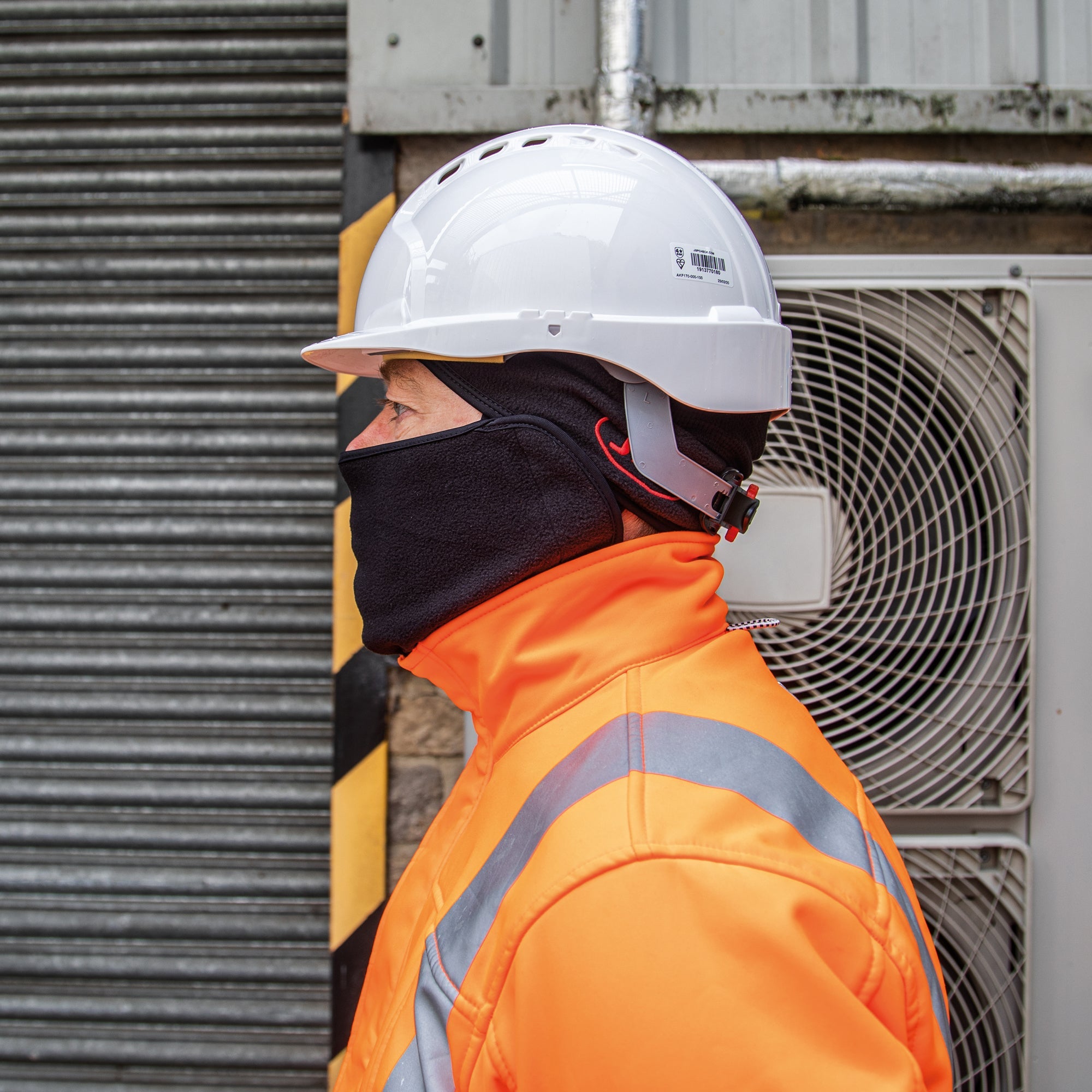 JSP Surefit Thermal Safety Helmet Liner with Removable Face Covering