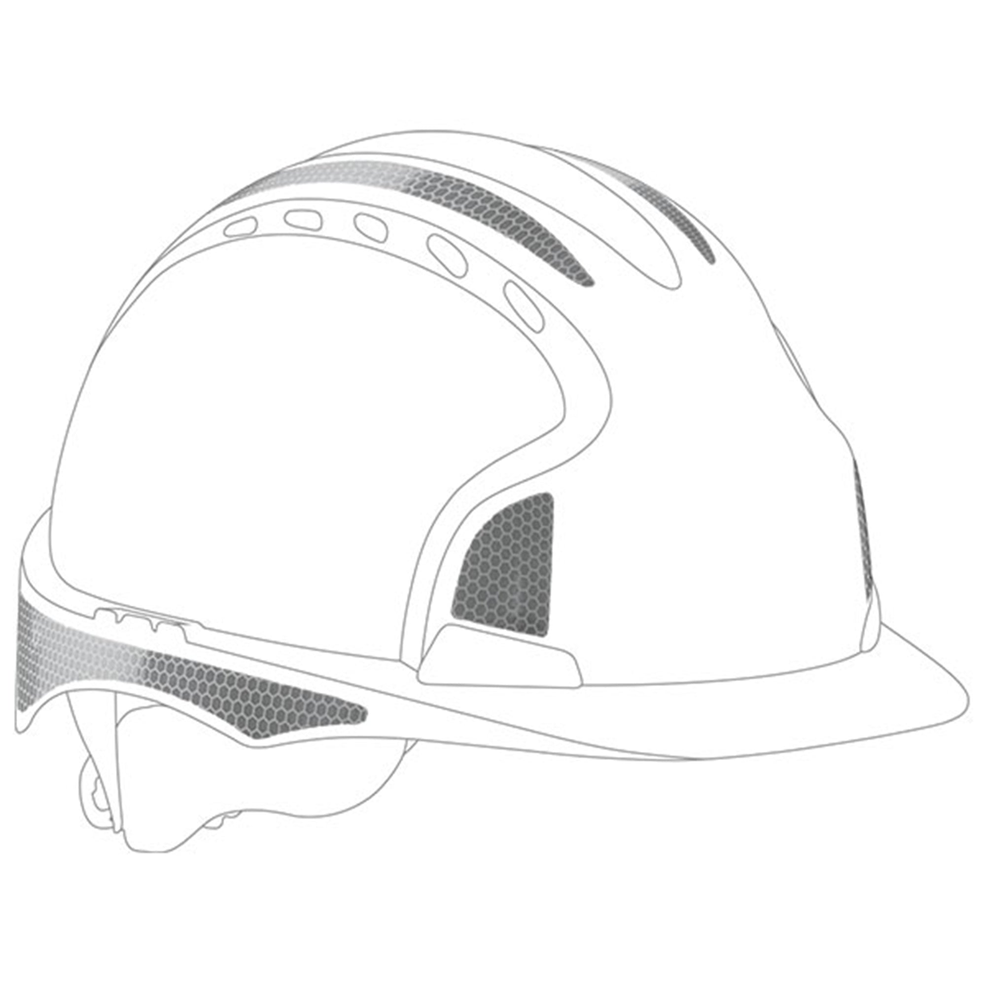 JSP EVO3 Reflective CR2 Decal Kit for EVO2/3 (10 Pack)