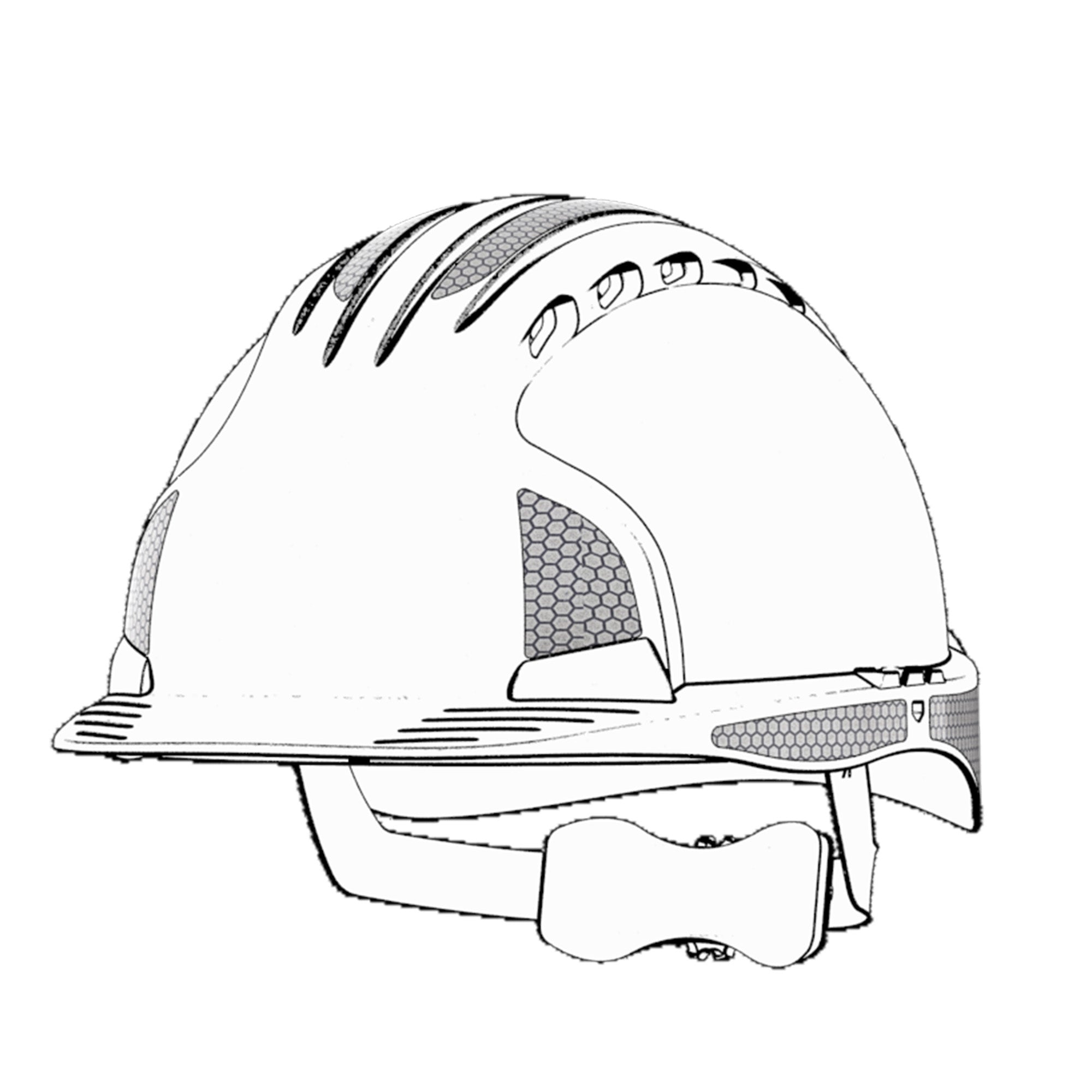 JSP EVO5 Reflective CR2 Decals (10 Pack)