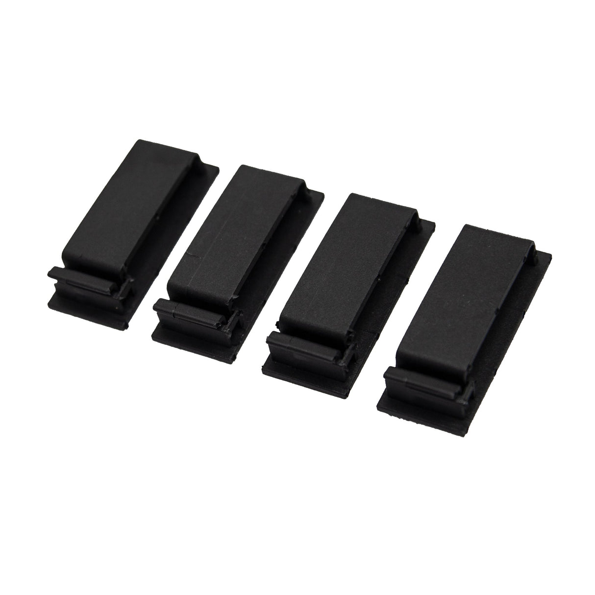 JSP Self-Adhesive Safety Helmet Goggle/Torch Clips - Pack of 4