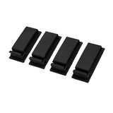 JSP Self-Adhesive Safety Helmet Goggle/Torch Clips - Pack of 4
