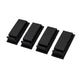 JSP Self-Adhesive Safety Helmet Goggle/Torch Clips - Pack of 4