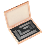 Sealey Precision Steel Square Set 4pc