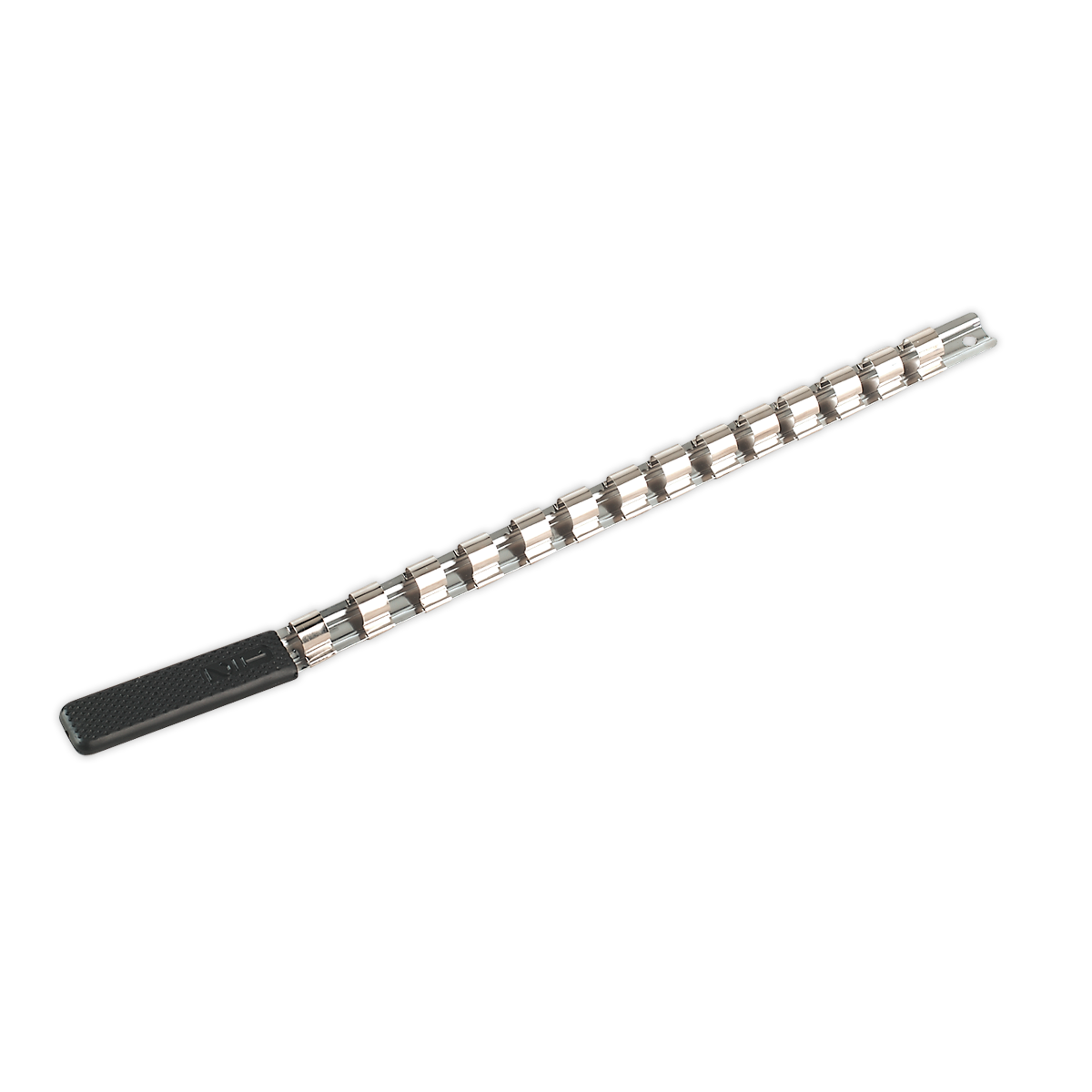 Sealey Socket Retaining Rail with 14 Clips 1/2"Sq Drive
