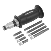 Sealey Impact Driver Set 10pc Protection Grip