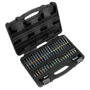 Sealey TRX-Star*/Hex/Spline Bit Set Impact 42pc 3/8" & 1/2"Sq Drive