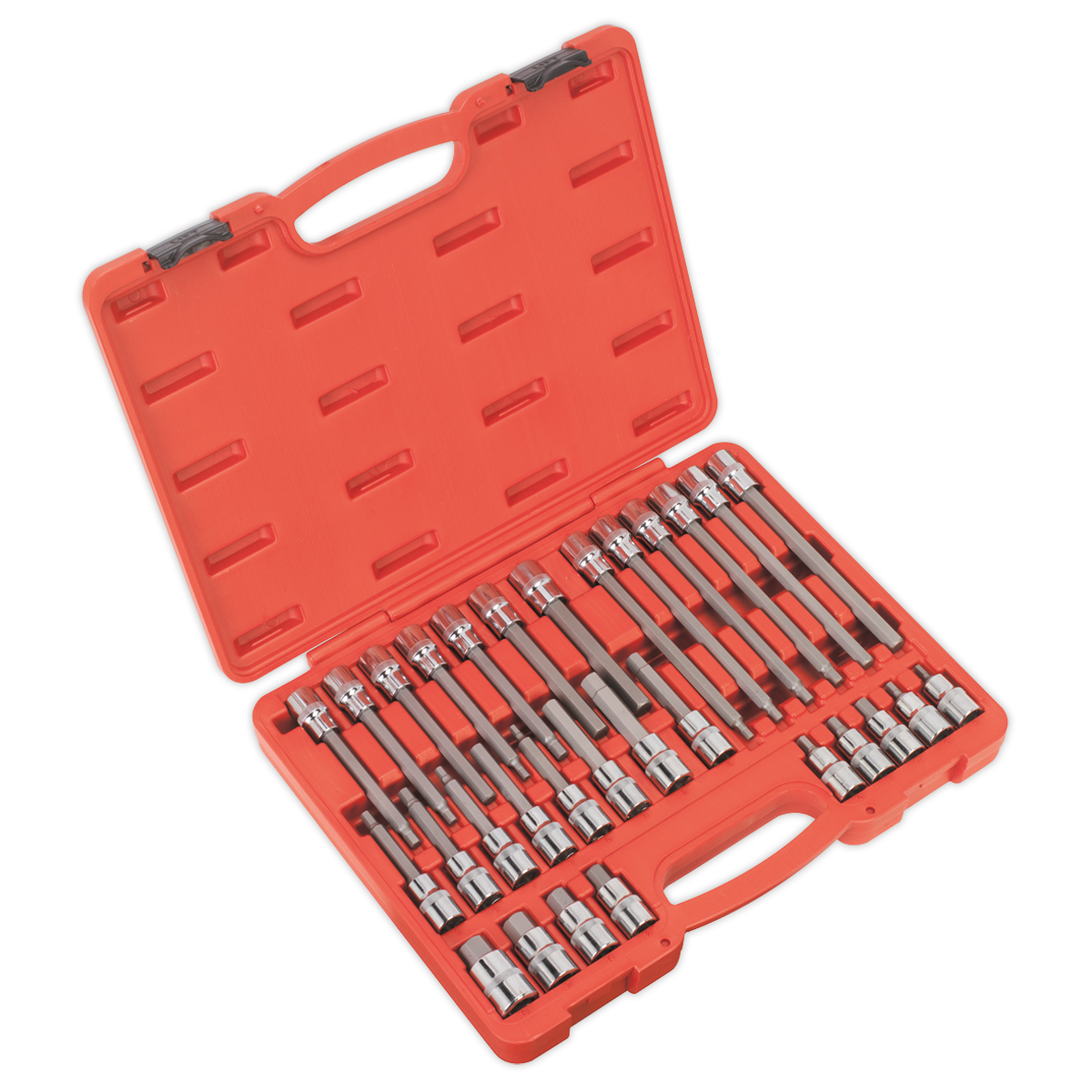 Sealey Hex Socket Bit Set 30pc 1/2"Sq Drive