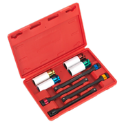 Sealey Torque Stick & Aluminium Wheel Impact Socket Set 8pc 1/2"Sq Drive