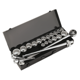 Sealey Socket Set 22pc 3/4"Sq Drive 12-point WallDrive®