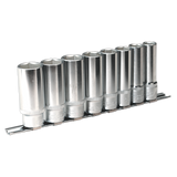 Sealey Socket Set 8pc 1/2"Sq Drive 6pt Deep WallDrive® Imperial