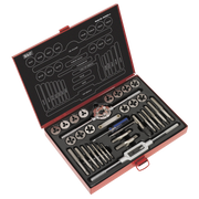 Sealey Tap & Die Set 33pc Split Dies Metric/UNF/BSP