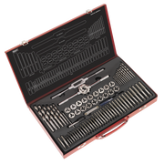 Sealey Tap & Die Set 76pc Split Dies Metric