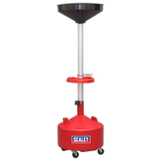 Sealey Mobile Oil Drainer 36L - Manual Discharge