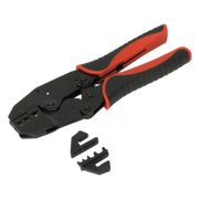 Sealey Ratchet Crimping Tool Interchangeable Jaws