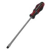 Sealey Screwdriver Slotted 8 x 200mm GripMAX®