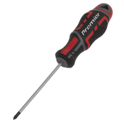 Sealey Screwdriver Pozi #0 x 75mm GripMAX