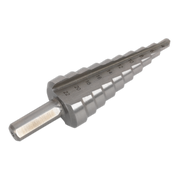 Sealey HSS M2 Step Drill Bit 4-22mm Double Flute